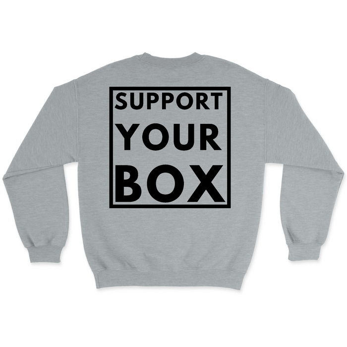 Hub City CrossFit Support Your Box Mens - Midweight Sweatshirt