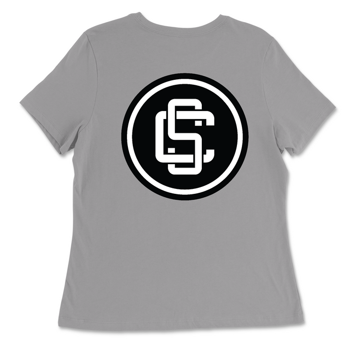 Chicago Strength Round Pocket Womens - Relaxed Jersey T-Shirt