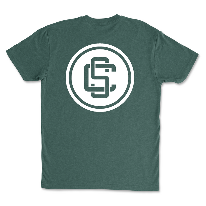 Chicago Strength Round Pocket Mens - T-Shirt