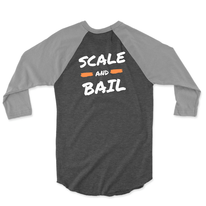 Secret City CrossFit Scale and Bail Mens - 3/4 Sleeve