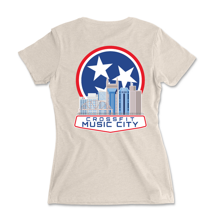 CrossFit Music City Pocket - Womens - T-Shirt