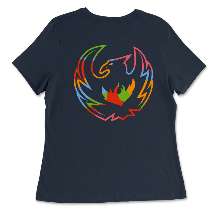 CrossFit ThunderHawk Multicolored Womens - Relaxed Jersey T-Shirt