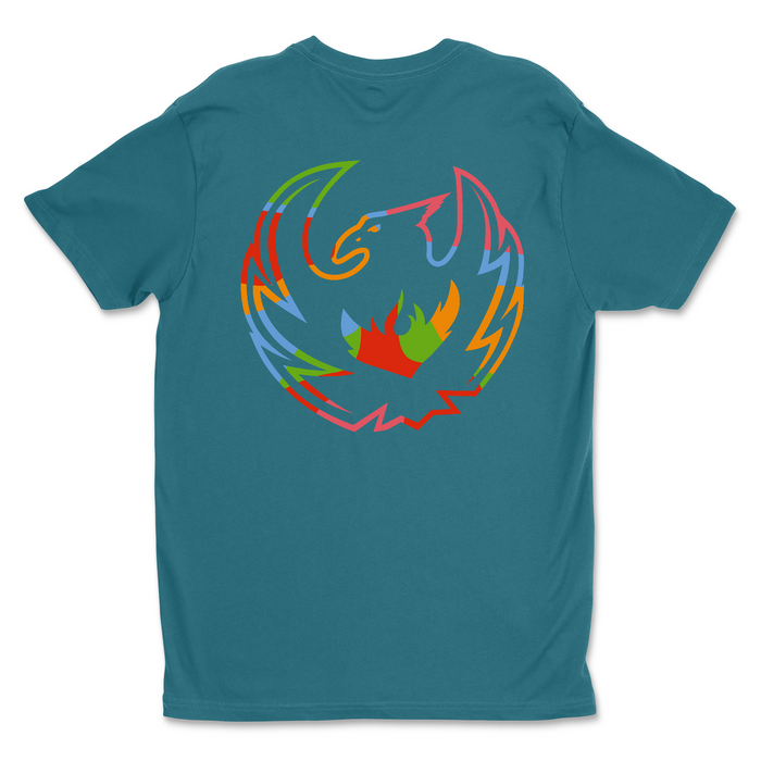 CrossFit ThunderHawk Multicolored Unisex - Cotton T-Shirt