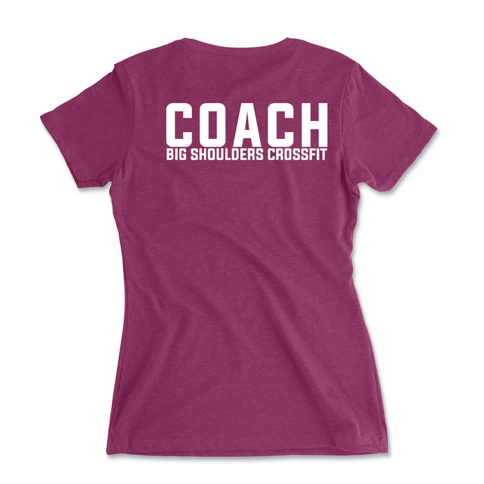 Big Shoulders CrossFit Coach Womens - T-Shirt