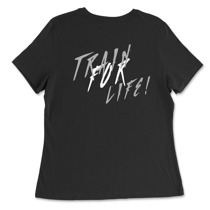 Sweat Factory CrossFit Rockledge Train for Life Womens - Relaxed Jersey T-Shirt