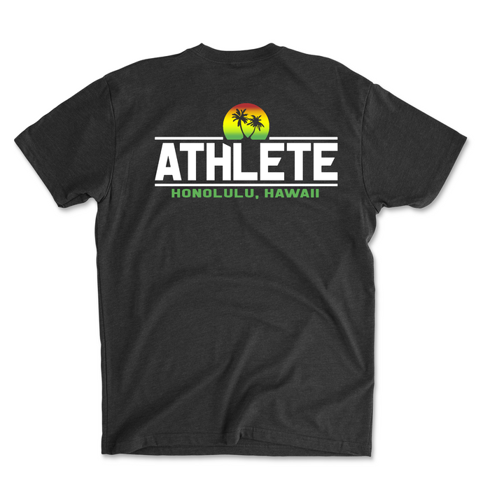 CrossFit Oahu Sunrise Rasta - Mens - T-Shirt