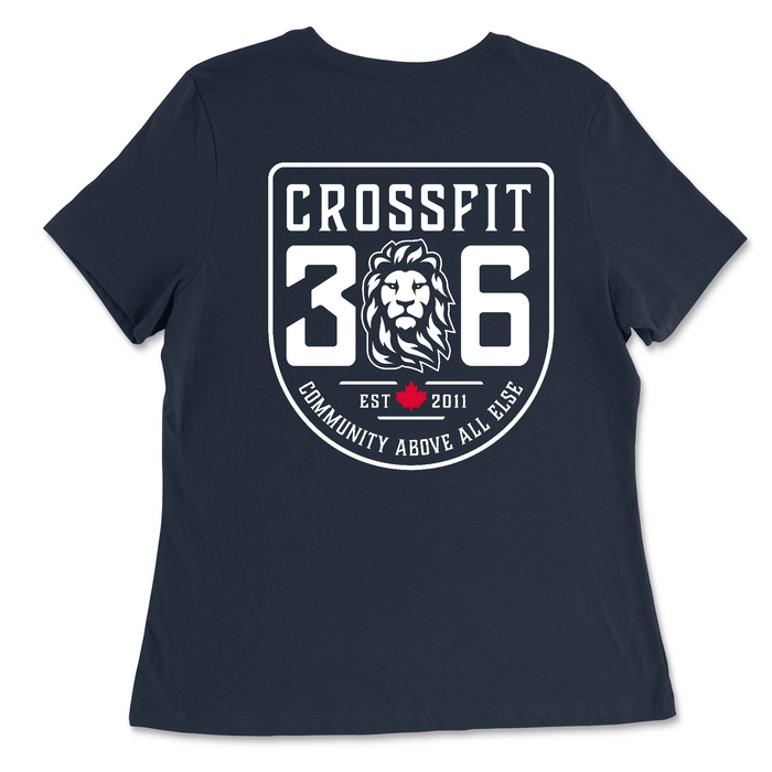 CrossFit 306 Standard Womens - Relaxed Jersey T-Shirt