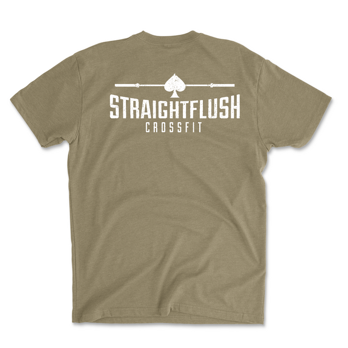 Straight Flush CrossFit Vintage Spade Barbell - Mens - T-Shirt