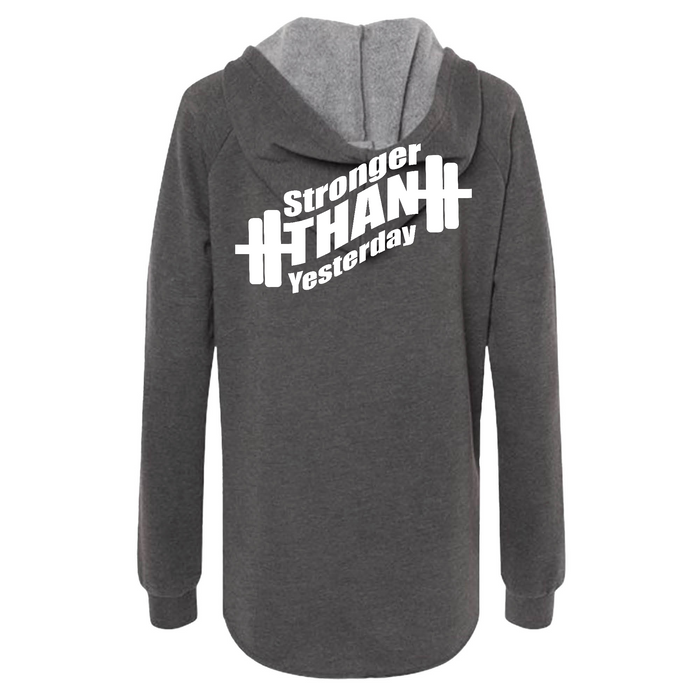 CrossFit Great Barrington Stronger Than Yesterday Womens - Hoodie