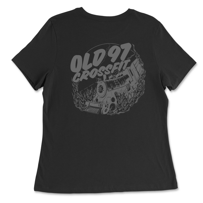 Old 97 CrossFit Grey Womens - Relaxed Jersey T-Shirt