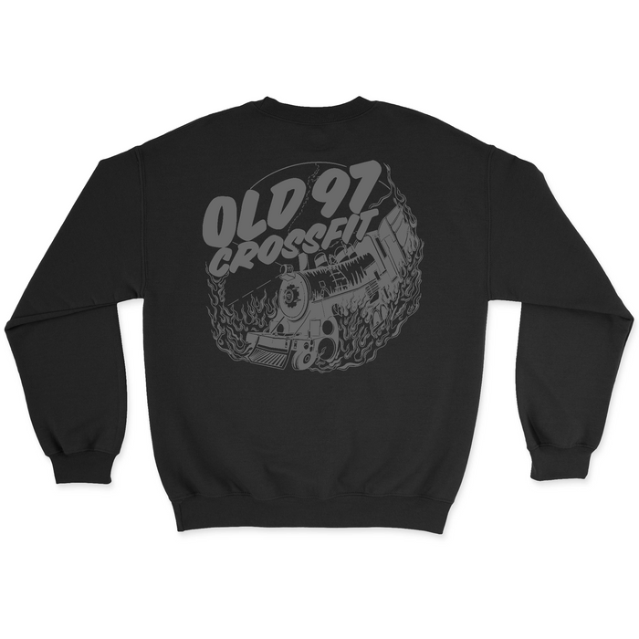 Old 97 CrossFit Grey Mens - Midweight Sweatshirt