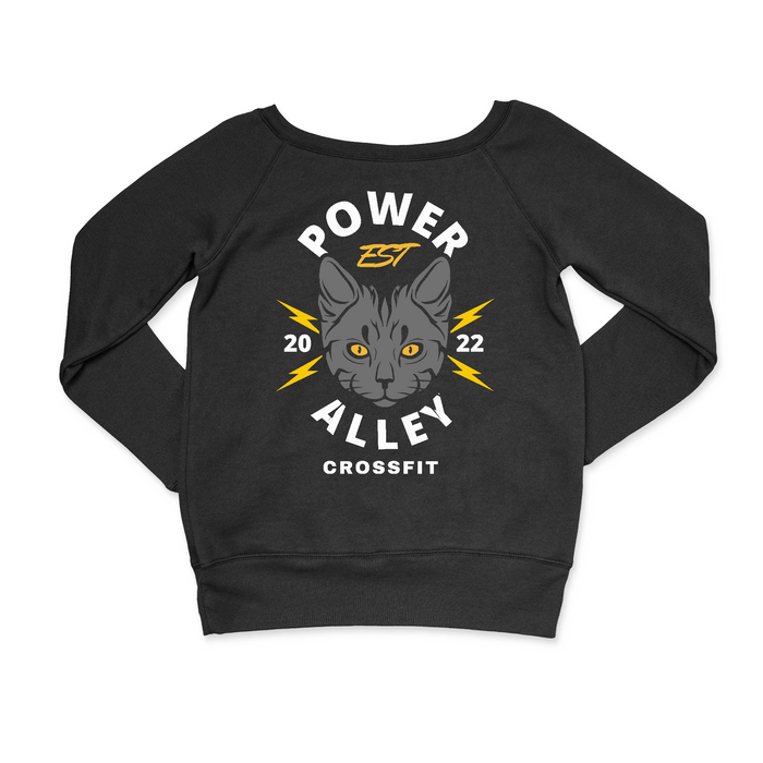 Power Alley CrossFit Power Alley Cat Pocket - Womens - CrewNeck