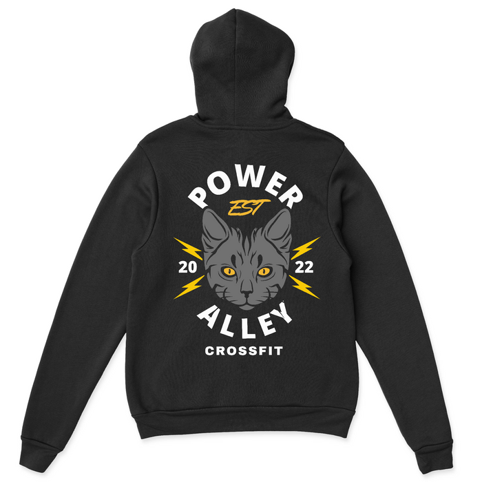 Power Alley CrossFit Power Alley Cat Pocket - Mens - Hooded T-Shirt