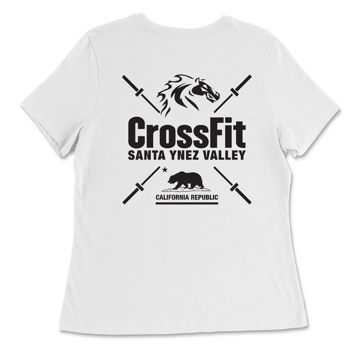 CrossFit Santa Ynez Valley Pocket Womens - Relaxed Jersey T-Shirt