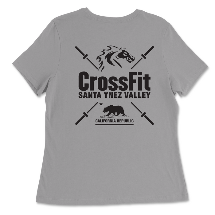 CrossFit Santa Ynez Valley Pocket Womens - Relaxed Jersey T-Shirt