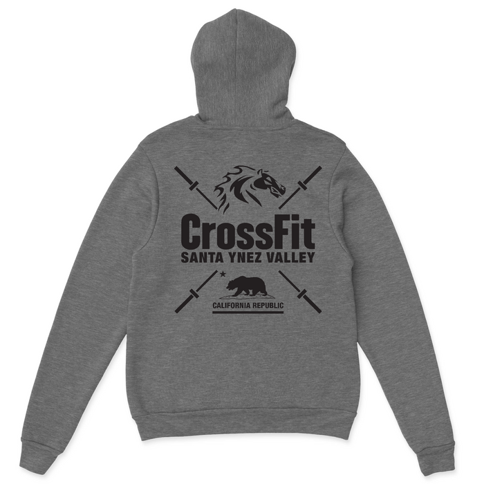 CrossFit Santa Ynez Valley Pocket Mens - Hooded T-Shirt