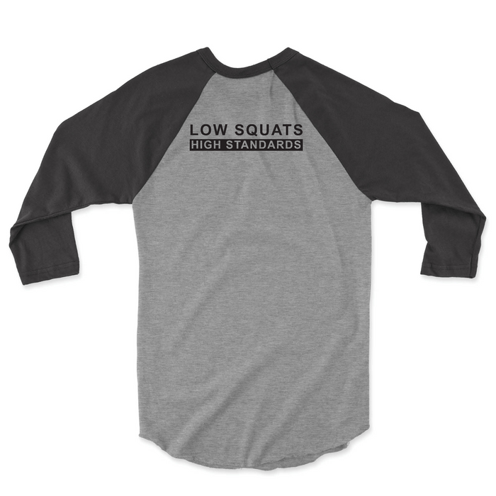 CrossFit Palo Alto Low Squats Mens - 3/4 Sleeve