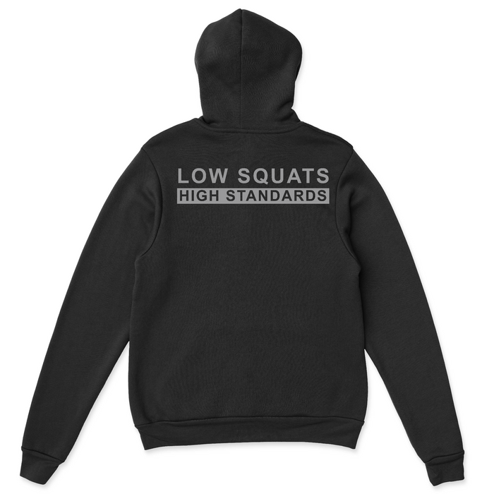 CrossFit Palo Alto Low Squats (Gray) Mens - Hoodie