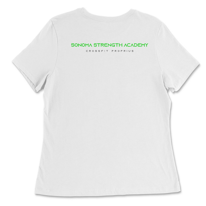 CrossFit Proprius Pocket Green Womens - Relaxed Jersey T-Shirt