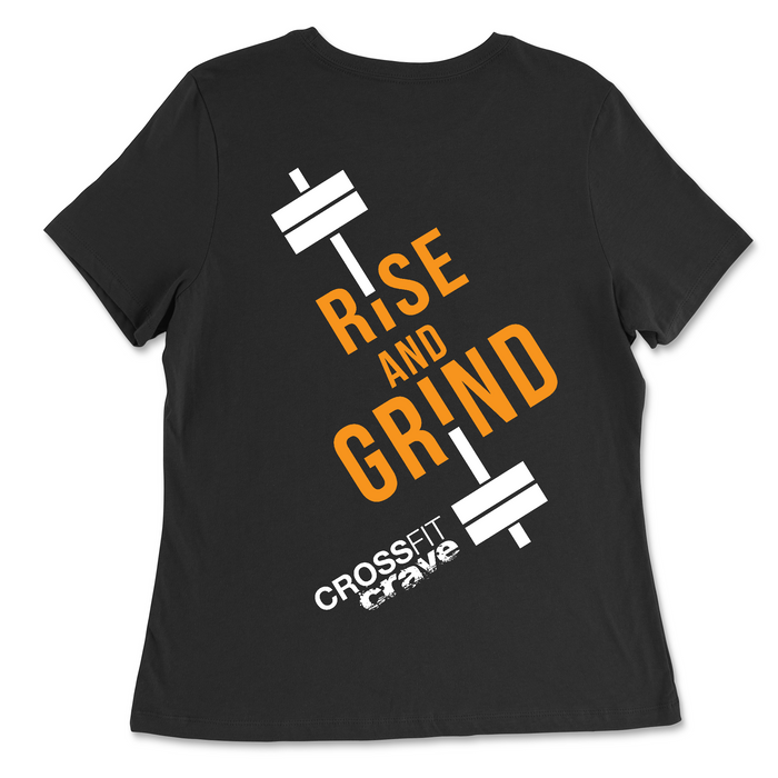 CrossFit Crave Rise and Grind Womens - Relaxed Jersey T-Shirt