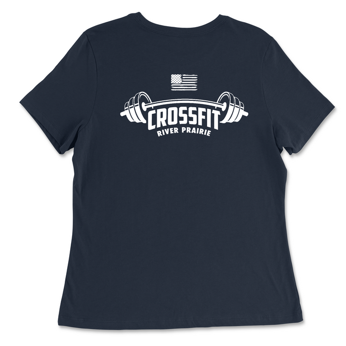CrossFit River Prairie Left Womens - Relaxed Jersey T-Shirt