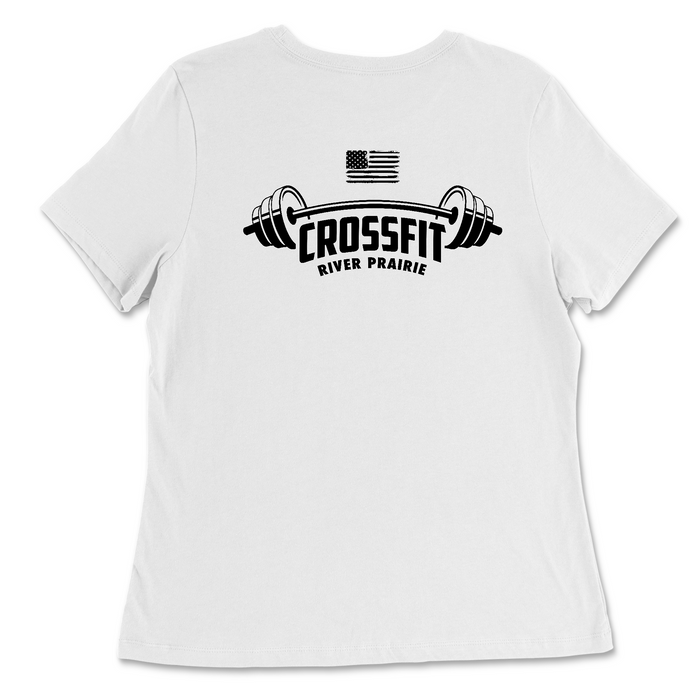 CrossFit River Prairie Left Womens - Relaxed Jersey T-Shirt
