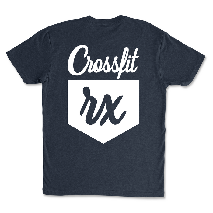 CrossFit RX Cursive (White) Mens - T-Shirt