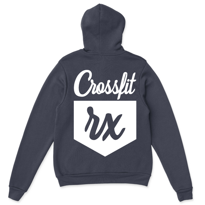 CrossFit RX Cursive (White) Mens - Hoodie