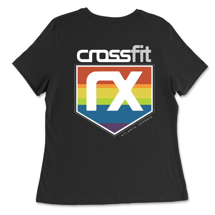 CrossFit RX Rainbow Womens - Relaxed Jersey T-Shirt