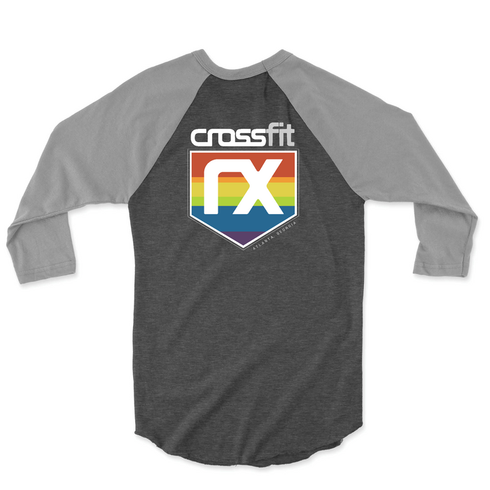 CrossFit RX Rainbow Mens - 3/4 Sleeve
