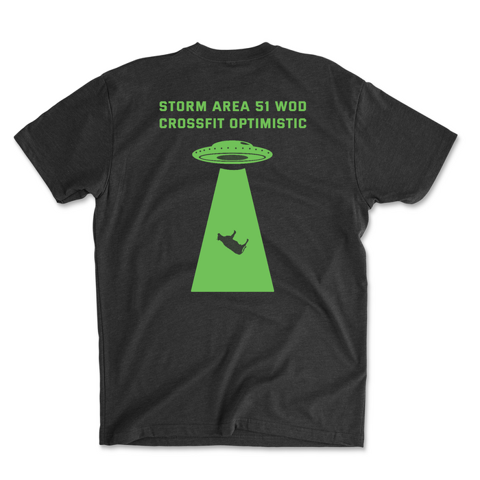 CrossFit Optimistic Area 51 WOD Mens - T-Shirt