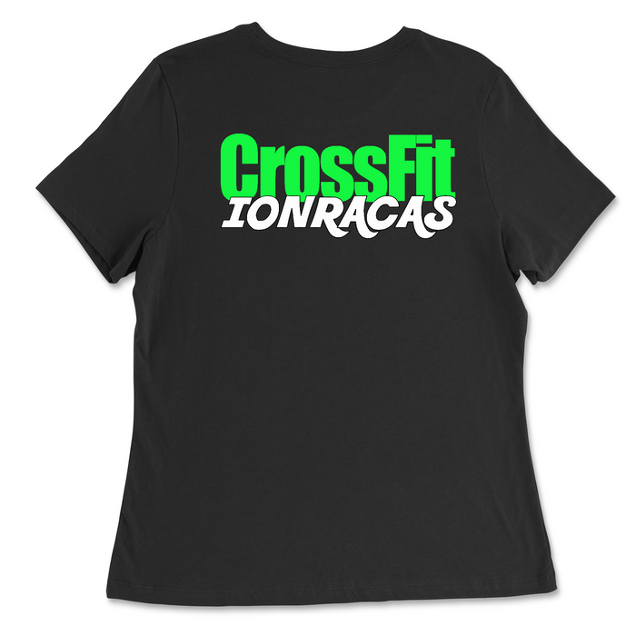 CrossFit Ionracas Kool Green Womens - Relaxed Jersey T-Shirt
