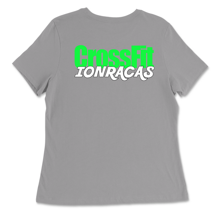 CrossFit Ionracas Kool Green Womens - Relaxed Jersey T-Shirt