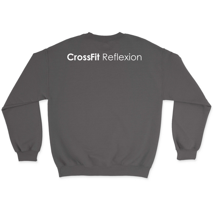 CrossFit Reflexion Pocket White Mens - Midweight Sweatshirt