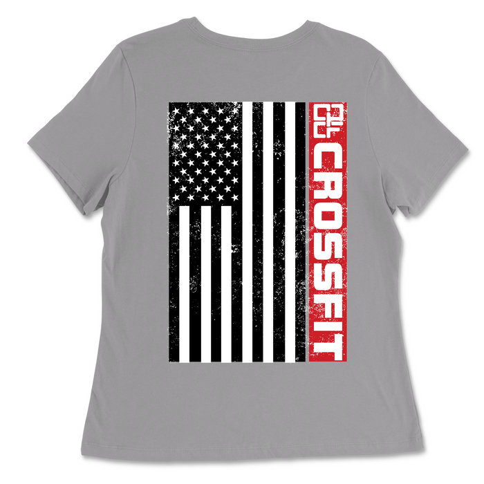 Overland Park CrossFit Barbell Womens - Relaxed Jersey T-Shirt