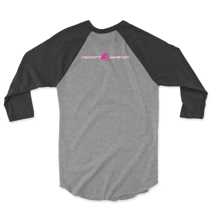 CrossFit Hanford Pocket Pink Mens - 3/4 Sleeve