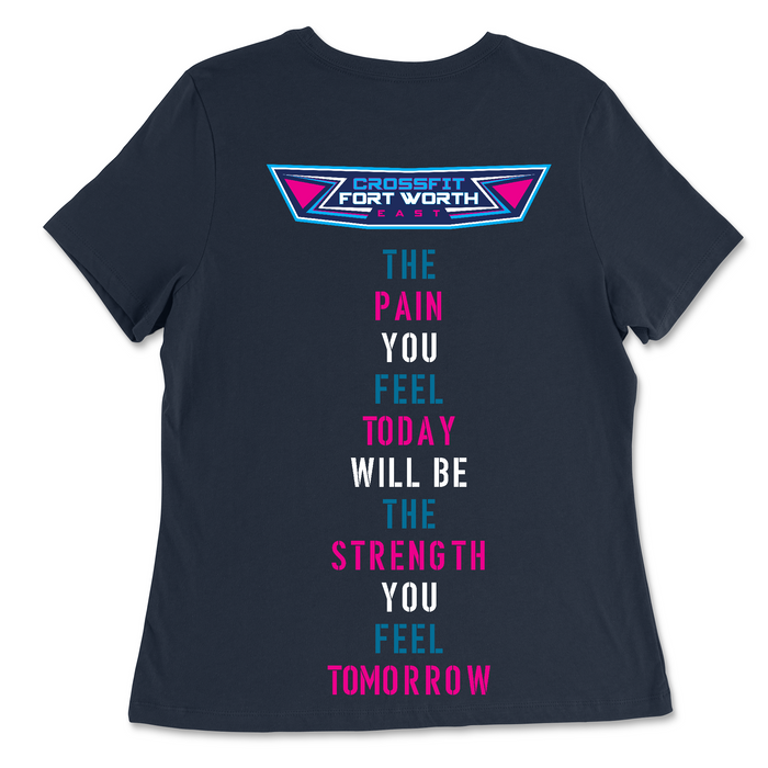CrossFit Fort Worth East 76021 Womens - Relaxed Jersey T-Shirt