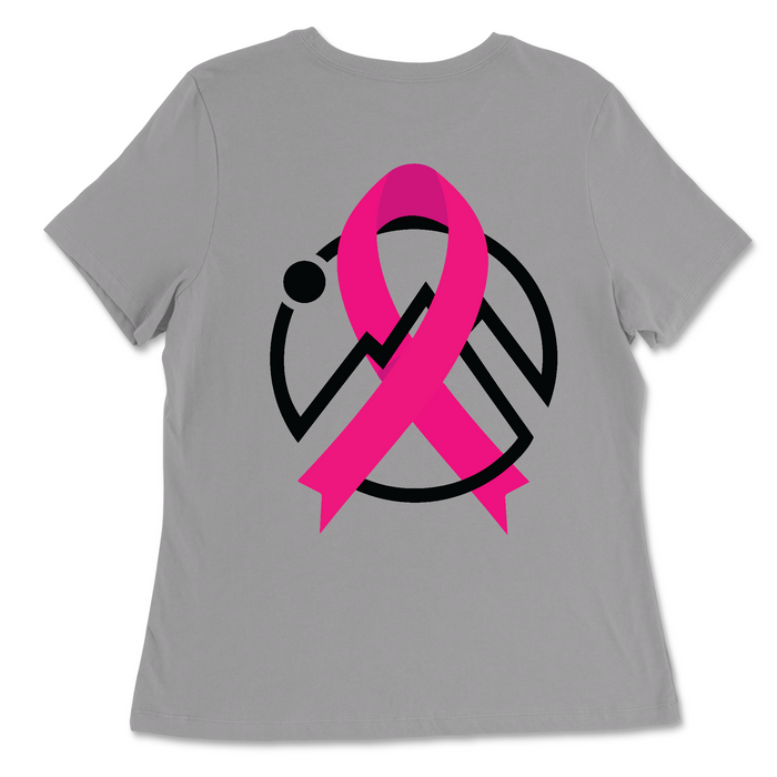 CrossFit Topo Breast Cancer Awareness Womens - Relaxed Jersey T-Shirt