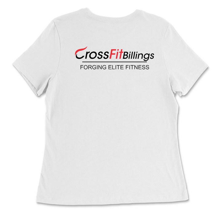 CrossFit Billings C Womens - Relaxed Jersey T-Shirt