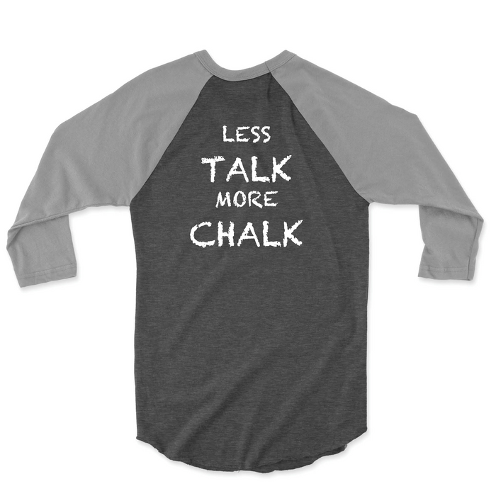 Owensboro CrossFit Less Talk More Chalk Mens - 3/4 Sleeve