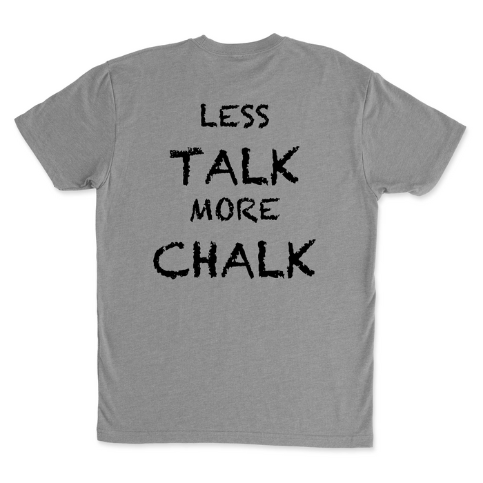 Owensboro CrossFit Less Talk More Chalk (Black) Mens - T-Shirt
