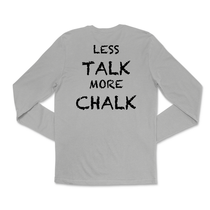 Owensboro CrossFit Less Talk More Chalk (Black) Mens - Long Sleeve