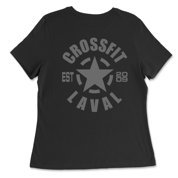 CrossFit Laval Gray Womens - Relaxed Jersey T-Shirt