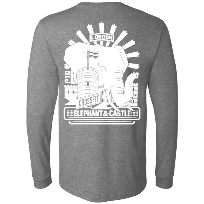 CrossFit Elephant and Castle - 202 - P10 - Men's Long Sleeve T-Shirt