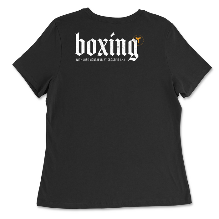 CrossFit Ana Boxing Womens - Relaxed Jersey T-Shirt