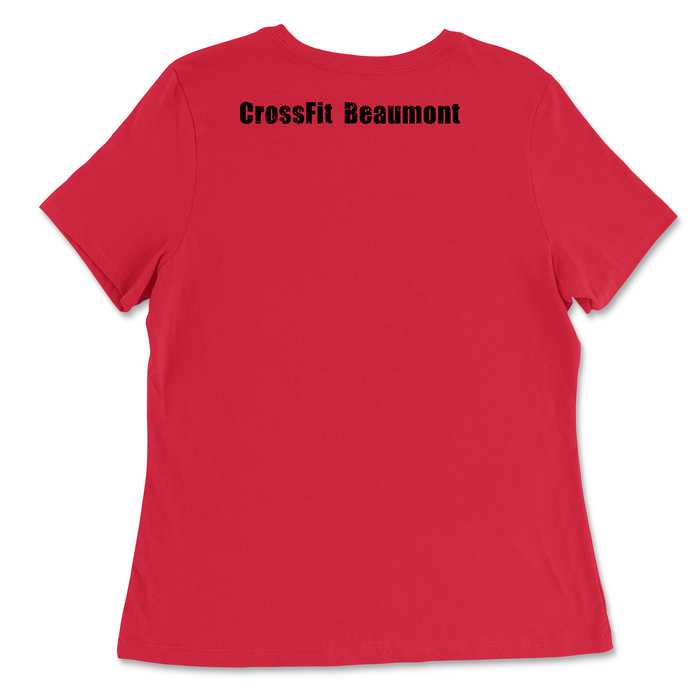 CrossFit Beaumont Barbell Womens - Relaxed Jersey T-Shirt