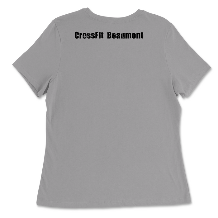 CrossFit Beaumont Barbell Womens - Relaxed Jersey T-Shirt