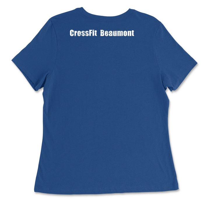 CrossFit Beaumont One Color Womens - Relaxed Jersey T-Shirt