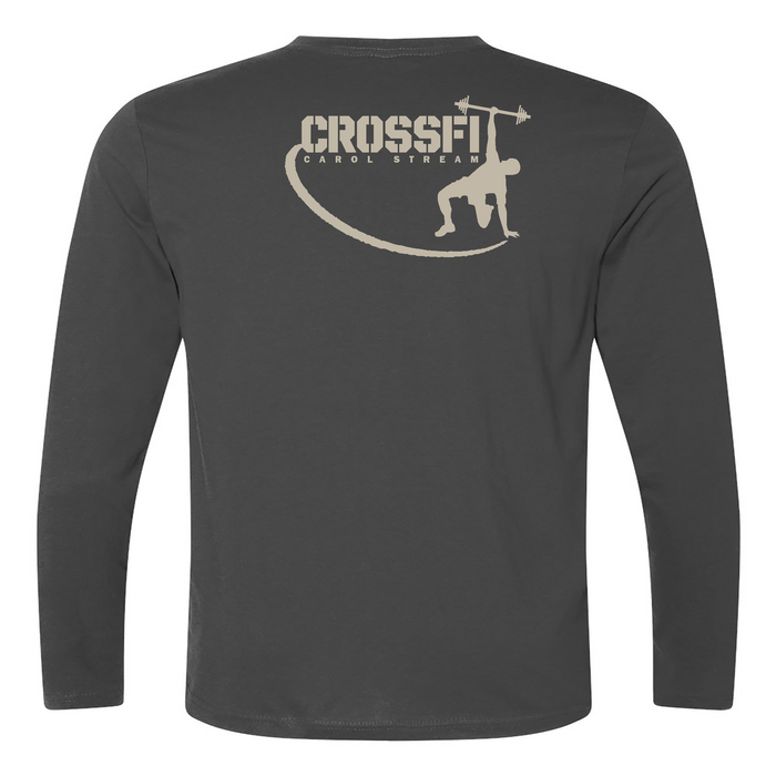 CrossFit Carol Stream Gray Mens - Long Sleeve