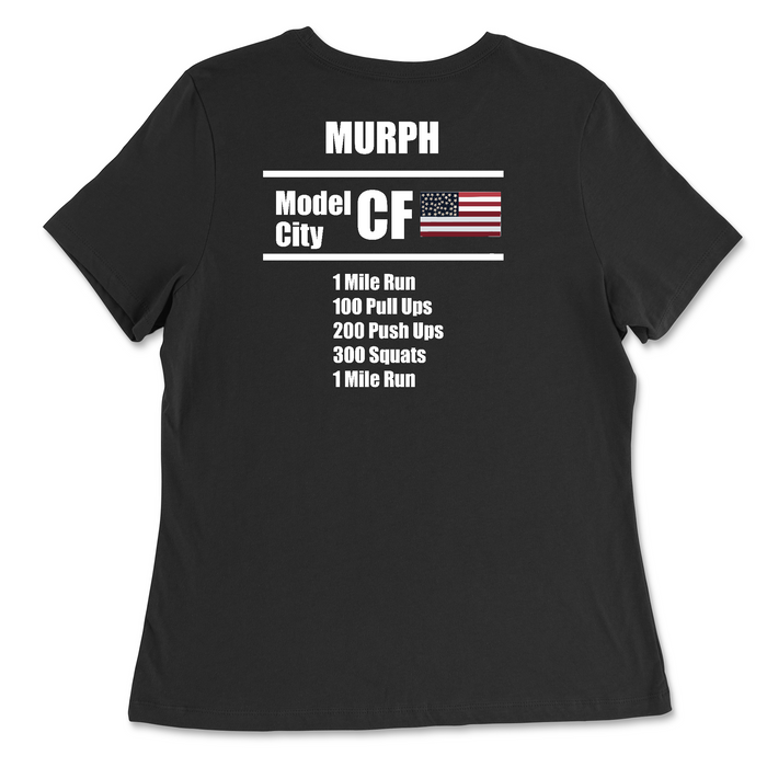 Model City CrossFit MURPH Womens - Relaxed Jersey T-Shirt
